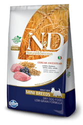 Ração N&D Low Grain Cordeiro Para Cães Adultos De Raças Pequenas - 10,1Kg