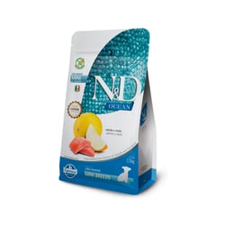 Ração N&D Ocean Para Filhotes De Porte Mini Sabor Salmão E Melão - 2,5 Kilos