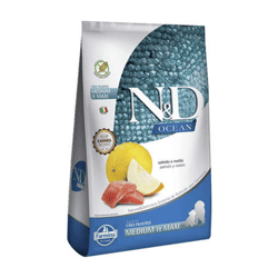 Ração N&D Ocean Sabor Salmão E Melão Para Cães Filhotes De Médio E Grande Porte - 2,5Kg