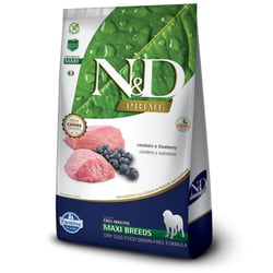 Ração N&D Prime Cães Adultos Raças Grandes Cordeiro E Blueberry - 10,1Kg