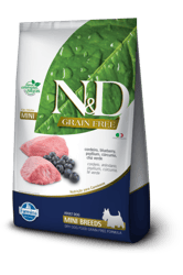 Ração N&D Prime Cordeiro Para Cães Adultos De Raças Mini - 2,5Kg