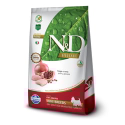 Ração N&D Prime Frango E Romã Para Cães Adultos De Raças Pequenas - 800G - 800 Gramas