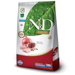 Ração N&D Prime Frango Para Gatos Adultos Castrados - 1,5Kg - 1,5 Kilos