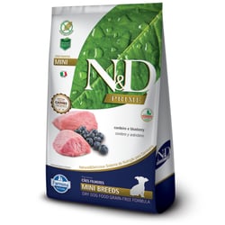 Ração N&D Prime Para Filhotes De Raças Pequenas Cordeiro E Blueberry - 800G - 800 Gramas