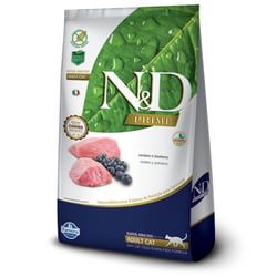 Ração N&D Prime Para Gatos Adultos Sabor Cordeiro - 1,5Kg - 1,5 Kilos