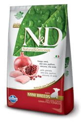Ração N&D Prime Puppy Frango Mini - 800G
