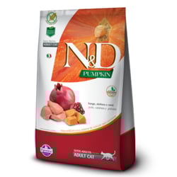Ração N&D Pumpkin Feline Frango - 1,5Kg - 1,5 Kilos