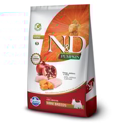 Ração N&D Pumpkin Frango Para Cães Adultos De Raças Mini - 800G - 800 Gramas