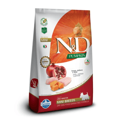 Ração N&D Pumpkin Frango Para Cães Adultos Mini - 10,1Kg