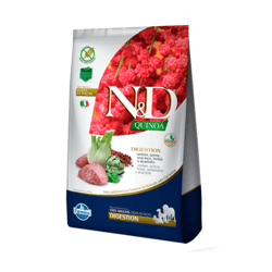 Ração N&D Quinoa Digestion Cordeiro Para Cães - 2,5Kg - 2,5 Kilos