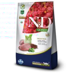 Ração N&D Quinoa Feline Digestion Para Gatos Adultos Cordeiro - 1,5Kg - 1,5 Kilos