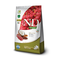Ração N&D Quinoa Skin & Coat Pato Para Cães Adultos - 800G