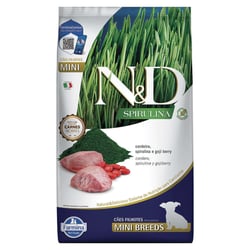 Ração N&D Spirulina Cordeiro Para Filhotes De Porte Mini - 2Kg - 2 Kilos