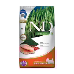 Ração Nd Spirulina Tilapia Para Cães Adultos Mini - 7Kg - 7 Kilos