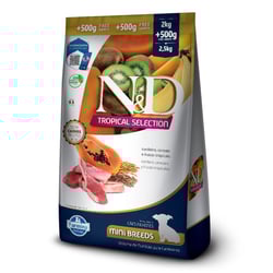 Ração N&D Tropical Selection Cordeiro Para Filhotes Mini - 2,5Kg