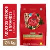 Ração Nestlé Purina One Para Cães Adultos - Raças Médias E Grandes - Sabor Frango E Carne - 7,5Kg