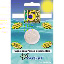 Ração Nutral Fim De Semana - 5 Dias, 8G