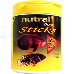 Ração Nutral Para Peixes Ouro Sticks - 200G