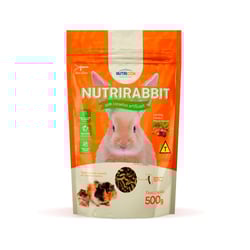 Ração Nutricon Extrusada Nutrirabbit 500G Para Coelhos