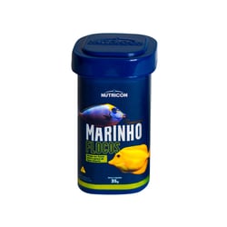 Ração Nutricon Marinho Flocos Para Peixes - 100G - 35 Gramas
