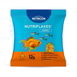 Ração Nutricon Nutriflakes Para Peixes - 1 Unidade - 12 Gramas