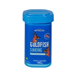 Ração Nutricon Pet Goldfish Sinking Para Peixes - 1Kg - 135 Gramas