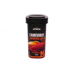 Ração Nutricon Premium Carnívoros Superfície Color M Para Peixes - 225G