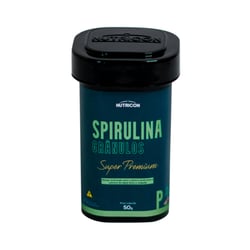Ração Nutricon Spirulina Grânulos P Para Peixes Herbívoros E Onívoros - 1 Unidade - 50 Gramas
