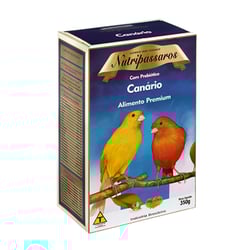 Ração Nutripássaros 350G Para Canários - 1 Unidade
