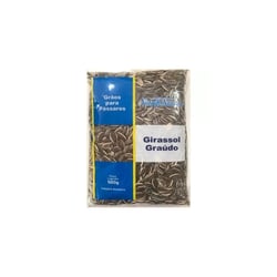 Ração Nutripassaros Girassol Graudo 500G Para Pássaros