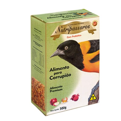 Ração Nutripássaros Para Corrupião - 500G