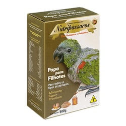 Ração Nutripássaros Para Pássaros Filhotes 500G - 1 Unidade