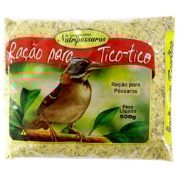 Ração Nutripássaros Para Tico-Tico 500G - 1 Unidade