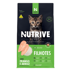 Ração Nutrive Select Filhotes De Gatos Frango E Arroz 2,5Kg - 1 Pacote
