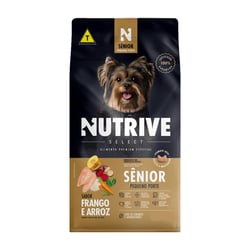 Ração Nutrive Select Senior Frango E Arroz Para Cães Pequeno Porte - 2,5Kg
