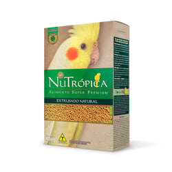 Ração Nutropica Calopsita Natural 600G Para Pássaros - 600 Gramas