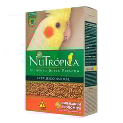 Ração Nutrópica Extrusado Natural Para Calopsitas - 1,2Kg