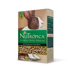 Ração Nutrópica Natural Para Coelhos Adultos - 1,2Kg