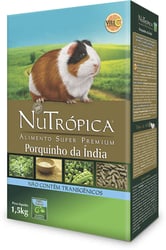 Ração Nutropica Natural Para Porquinho Da Índia - 1,5Kg