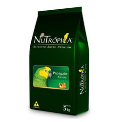 Ração Nutrópica Papagaio Com Frutas 5Kg - 1 Unidade - 5 Kilos