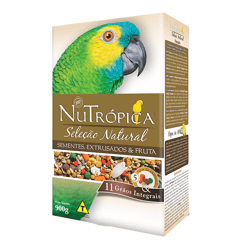Ração Nutrópica Papagaios Natural 600G - 1 Pacote - 600 Gramas
