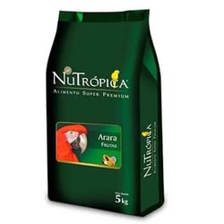 Ração Nutrópica Para Araras Com Frutas 5Kg - 1 Unidade