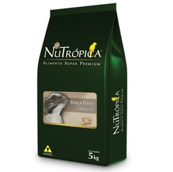 Ração Nutrópica Para Aves Trinca Ferro Natural - 5Kg - 5 Kilos