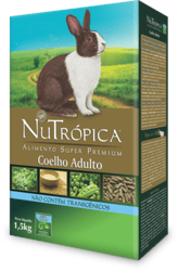 Ração Nutrópica Para Coelho Adulto - 1,5Kg