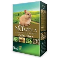 Ração Nutrópica Para Coelho Filhote 500G - 1 Unidade - 500 Gramas