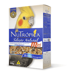 Ração Nutrópica Seleção Natural Mini Bits Para Pássaros - 1 Unidade - 300 Gramas