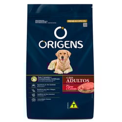 Ração Origens Carne E Cereais Para Cães Adultos - 1Kg - 1 Kilo