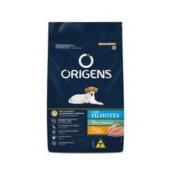 Ração Origens Frango E Cereais Para Filhotes Mini/Pequeno - Cachorros - 3 Kilos