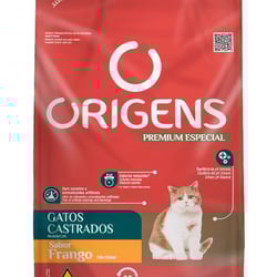 Ração Origens Gatos Castrados Frango - 10,1Kg - 10,1 Kilos