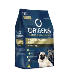 Ração Origens Para Cães Adultos Bulldog Francês E Pug - 1Kg